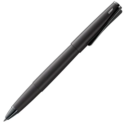 Produktbild von LAMY studio lx-all-black Tintenroller Metall Gehäuse Clip Strichbreite M Tintenrollermine M 63 schwarz