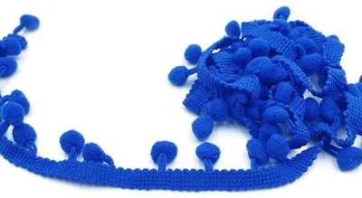 Obrázek produktu pro Nylonová dekorační stužka, 20 yardů - Dekorační nit - Ozdobná stužka - Závěs s franjemi - Šicí dekorace - Nylonový materiál - Šířka 1 cm / 1,5 cm - Dekorační nit