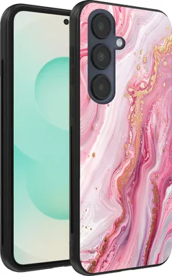 Image de Etui pour téléphone portable Smartphonica
Convient au Samsung Galaxy S25 Plus avec impression de marbre - Coque arrière en TPU
design marbre - Rose