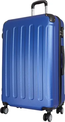 Produktbild von Großer Reisekoffer Avalon 77 cm Hartschale Trolley ABS blau