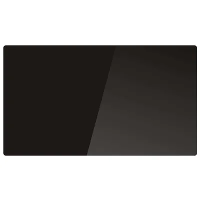 Image de Radiateur électrique céramique 1500w noir - Kalia - BAT-HT15HB BLACK - glass
