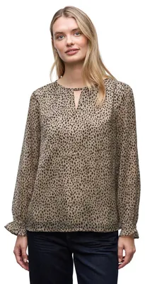 Productafbeelding van Street One Leo, chiffon tuniek, zandbeige, maat 36