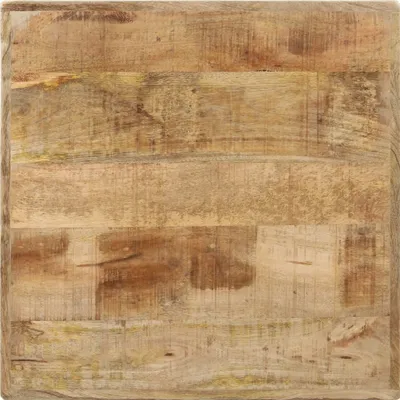 Image de vidaXL Table de bistrot 60x60x77 cm Bois de manguier rugueux