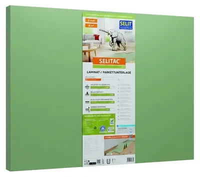 Produktbild von Selitac Trittschalldämmung Parkett- & Laminat Eco 5 mm 6 m²