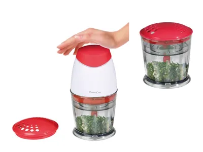 Zdjęcie produktu dla Domoclip DOP 118 – uniwersalny rozdrabniacz, obudowa z tworzywa sztucznego, 160 W, pojemnik o pojemności 0,25 l