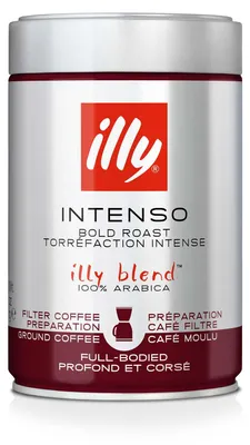 Produktbild von illy Espresso Intenso Filterkaffee dunkle Röstung 6 x 250g Kaffee GEMAHLEN
