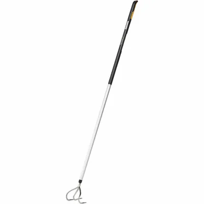 Zdjęcie produktu dla Fiskars Xact™ Cultivator 3, Kultywator ręczny, Stal, Szary, Biały, Aluminium, 148 mm, 1720 mm