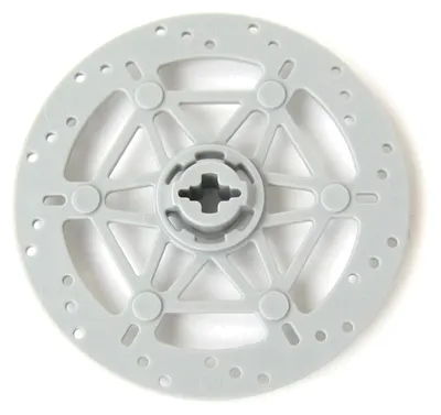 Produktbild von LEGO Hellgrau Technic Steering Brake Disc 6 x 6 (65416) – neu
