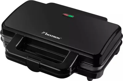 Immagine prodotto di Piastra per sandwich nera da 900 w Bestron ASM90XLZ
