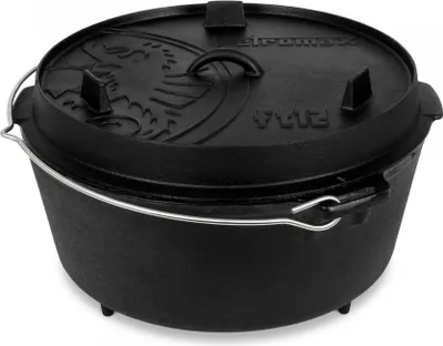 Productafbeelding van Petromax branderpan FT12, met standaard, 11,4 liter, gietijzer