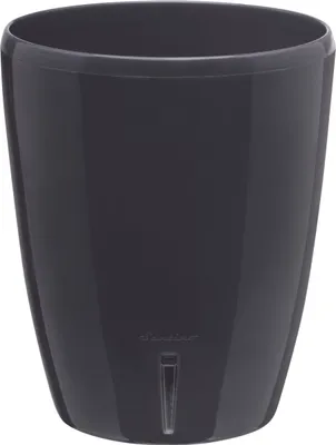 Produktbild von OraGarden Orchideen-Übertopf Ø 12.5 cm, H 15 cm 1.3 Liter - Anthrazit