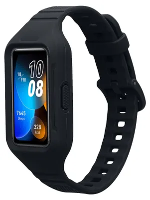 Obrázek produktu pro kwmobile sportovní náramek kompatibilní s Huawei Band 9 / Band 8 7 6 Pro / Honor Band 7 6 - TPU silikonový náramek pro fitness tracker - s ochranným nárazníkem