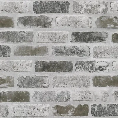 Image de Papier peint adhésif imitation pierre, 44x300 cm, bleu et gris, style vintage, imperméable, en vinyle