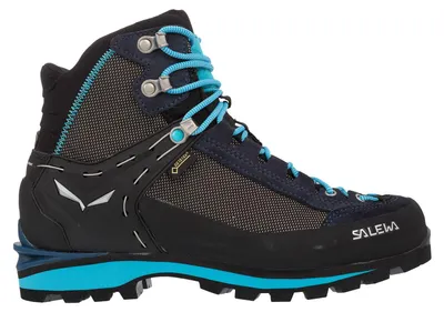 Zdjęcie produktu dla Buty trekkingowe wysokie damskie Salewa Crow GTX Women niebieskie uk_6,5_40