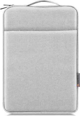 Produktbild von 14 - 15 Zoll Laptop Tasche Notebooktasche Grau Laptoptasche Herren Damen Notebook Schutzhülle Schutztasche Sleeve Oxford-Stoff 36,5 cm x 26,5 cm x 2,5 cm