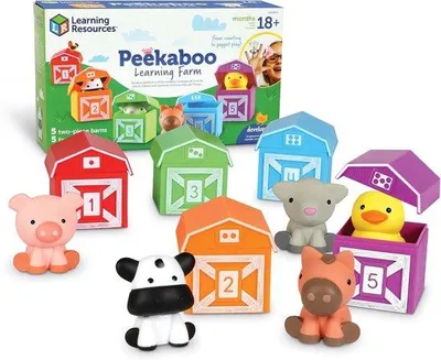 Produktbild von Famanu Interaktive Spieleset Bauernhof - Farben, Zahlen und Tiere