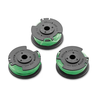 Produktbild von Kärcher 2.444-017.0, Spule für Rasentrimmer, Schwarz, Grün, 3,4 m, Kärcher LTR 36 BATTERY, 3 Stück(e), 87 mm