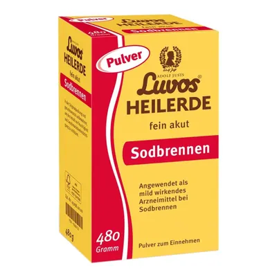 Produktbild von Luvos Heilerde 1 fein Pulver bei Sodbrennen, 480 g Pulver