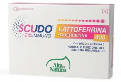 Image de SCUDO : Lactoferrine + Quercétine, 400 comprimés