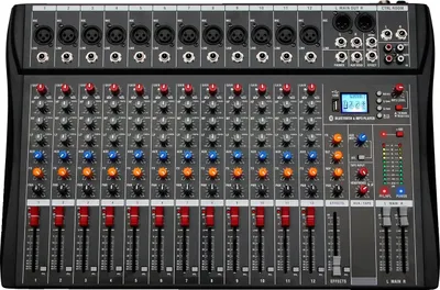 Obrázek produktu pro Audio mixer, 6/8/12 kanálů, integrované zpracování efektů, DX12