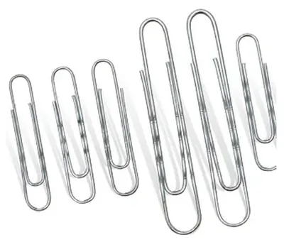 Zdjęcie produktu dla Wedo 123 75100, Metal galwanizowany, Srebrny, 77 mm, 100 szt.