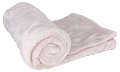 Produktbild von Couchdecke mit Herzen/Sternen 100 x 150 cm Flanell Wohndecke
