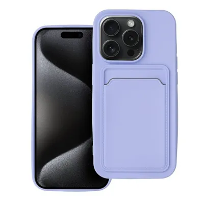 Zdjęcie produktu dla Etui CARD dla IPHONE 15 PRO fioletowy
