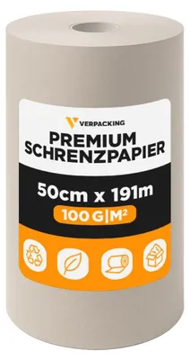 Productafbeelding van Verpakking Papier op Rol, 100 g/m², 50 cm x 192 m