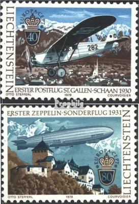 Produktbild von Briefmarken Liechtenstein 1979 Mi 723-724 (kompl.Ausg.) postfrisch Europa