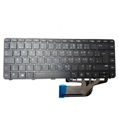 Produktbild von Tastatur für HP Probook 430 440 445 640 G3 430 440 G4 640 645 G2 deutsch mit Rahmen