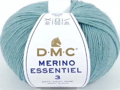Produktbild von DMC Merino Essentiel-3 – ein Garn aus 50 % Wolle und 50 %.Polyacryl. 964