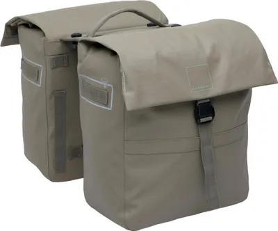 Produktbild von New Looxs Doppelpacktasche Leeds Double MIK 2.0 2x19L Taupe - geräumige City-...