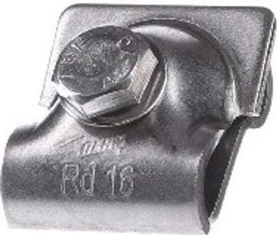 Produktbild von DEHN MV-Klemme NIRO f. Rd 8-10/16mm m.Sechskantschraube u. Federscheibe MVK 8.10 16