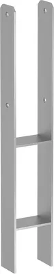 Produktbild von Pfostenträger-Ankerwinkel Typ H Stahl 101x600x6mm