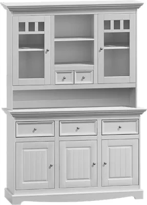 Produktbild von Anrichte Vitrine Buffet Schrank Design Landhaus Möbel Italienischer Stil Luxus