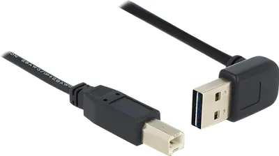 Produktbild von DeLOCK 83541, 3 m, USB A, USB B, USB 2.0, Männlich/Männlich, Schwarz