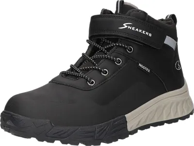Produktbild von Schlupf-/Klettstiefelette Warmfutter LD-1604-2-BK