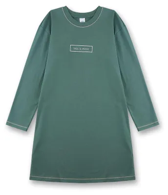Immagine prodotto di Sanetta, camicia da notte da bambina a maniche lunghe, verde, taglia 128