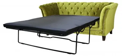 Productafbeelding van Chesterfield Schlafsofa 2 Sitzer Sofa Bettfunktion Couch Polster Sofas Couchen