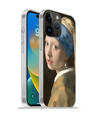 Produktbild von MuchoWow® Handyhülle Schutzhülle Hülle für Apple iPhone 14 Pro Max Das Mädchen mit dem Perlenohrring - Gemälde von Johannes Vermeer Silikon Softcase Handy Hülle - Hardcover