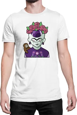 Immagine prodotto di Maglietta da uomo Dragon Anime Manga Ball Z Frieza 03, Man S , Blanc
