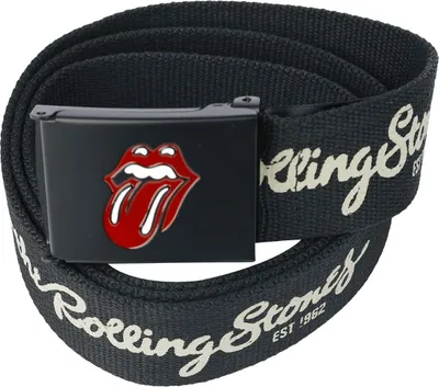 Produktbild von The Rolling Stones Gürtel Uni Logo schwarz Standard