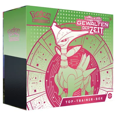 A product box for a Pokemon trading card game set.