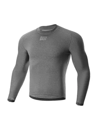 Produktbild von ROCKBROS Herren Fahrradtrikot Atmungsaktiv Langarm Radtrikot MTB Trikot Jersey Feuchtigkeitsregulierend für Radsport Outdoor XL/2XL