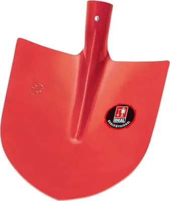 Produktbild von Ideal Frankfurter Schaufel Gr.5 rot, gehärtet, o. Stiel