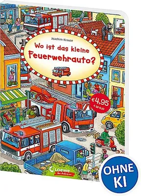 Obrázok produktu pre Wo ist das kleine Feuerwehrauto?
