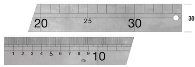 Immagine prodotto di Calibro per falegnami, lunghezza 350 mm, scala mm - cm