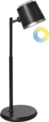 Produktbild von BELIANI LED-Schreibtischlampe und Wandlampe 2-in-1 Schwarz Dimmbar Verstellbar 3 Farbtemperaturmodi Modern Büro Homeoffice Arbeitsleuchte