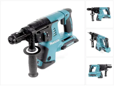 Zdjęcie produktu dla Makita DHR264Z, Czarny, Niebieski, 2,6 cm, 1250 RPM, 2,5 J, 5000 bpm, 1,3 cm