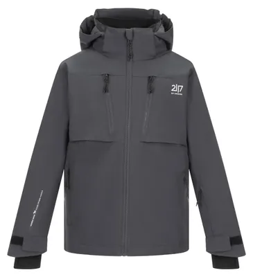 Productafbeelding van 2117 OF SWEDEN Kinder ski-jas met vulling, model Lillpite, grijs, maat 164